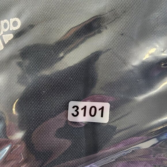 Mens Black Adidas track pants Athletic Casual Side zip pocket Size L - Picture 14 of 14